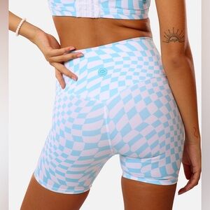 Moana Smile Club Activewear Cross Over Bike Short XS NWOT EUC